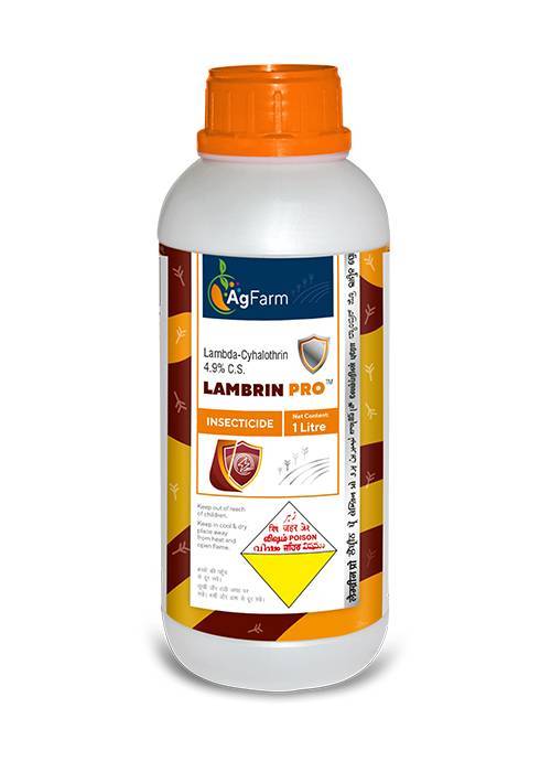 Lambrin Pro (Lambda Cyhalothrin 4.9% C.S.)