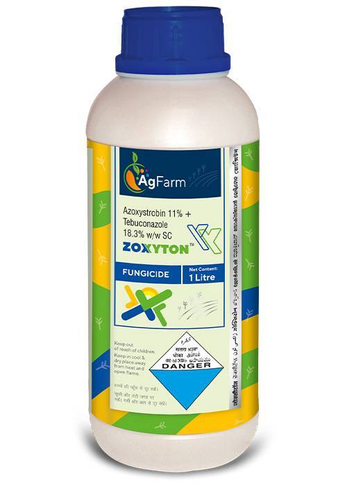 Zoxyton (Azoxystrobin 11% + Tebuconazole 18.3% w/w SC)